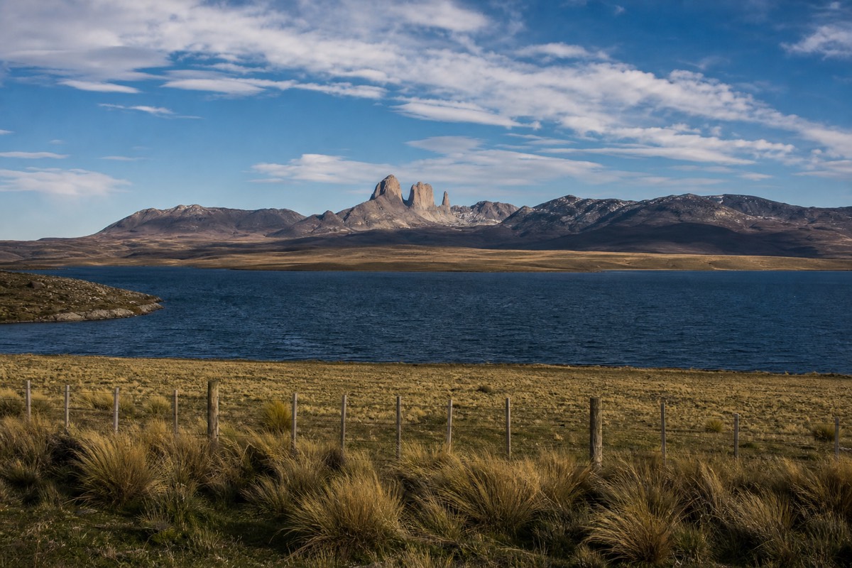 Laguna Azul on the eastern side of the park