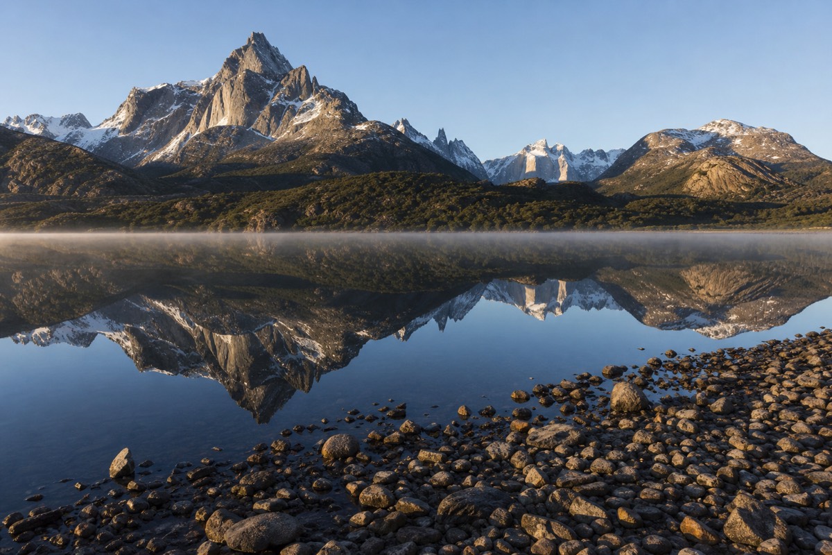 The Paine massif in Chilean Patagonia
